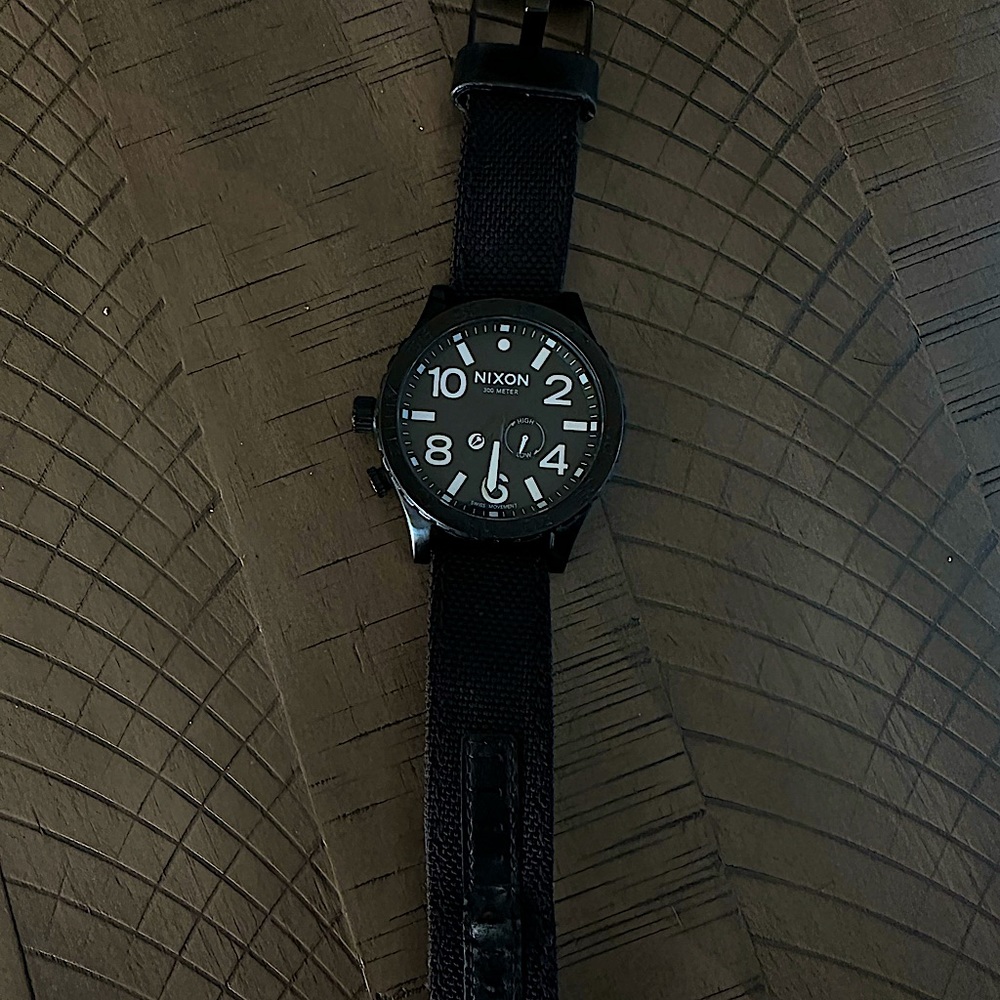 Nixon 51-30 Simplify 300 M water resistance Swiss movement Tide sub dial